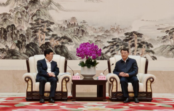 廖家生與合肥市長羅云峰舉行工作會(huì)談